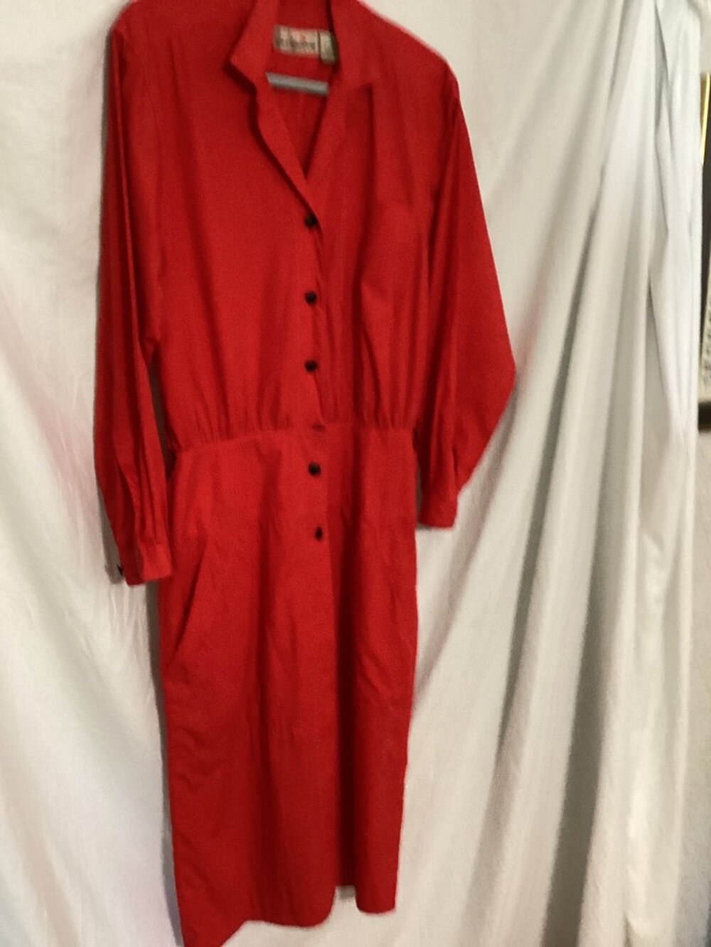 Vintage Liz Claiborne shirtwaist dress